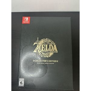NEW Nintendo Switch Legend of Zelda Tears of the Kingdom Collector's Edition
